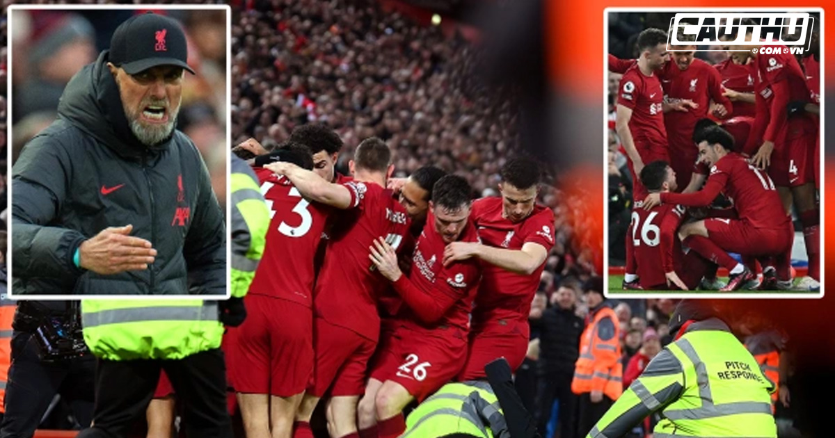 Bóng đá Anh - Klopp nổi điên vì fan cuồng khiến Robertson chấn thương 