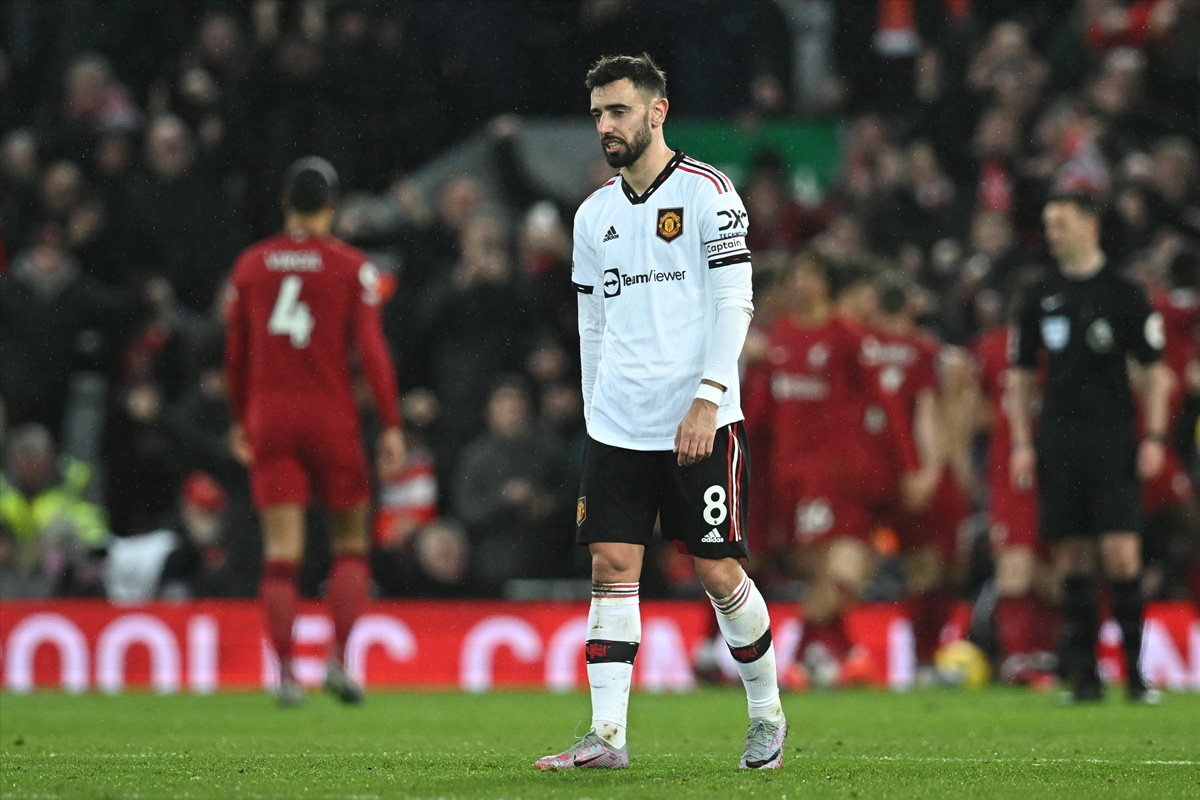 Bóng đá Châu Âu - Bruno Fernandes gột rửa sạch mọi sai lầm ở trận thua Liverpool (Hình 2).