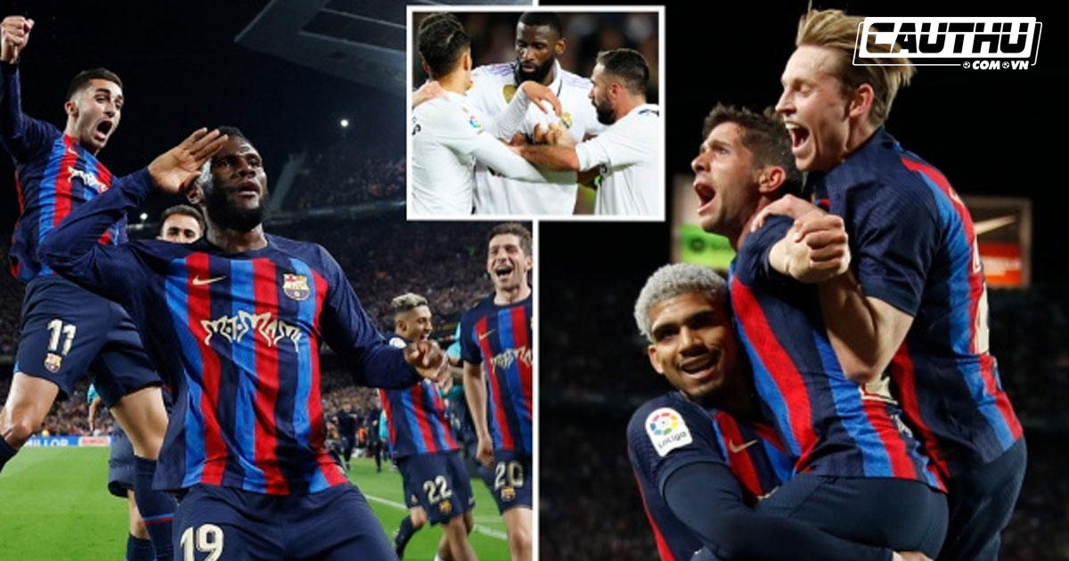 Bóng đá Tây Ban Nha - Điểm nhấn Barca vs Real: Xứng danh Siêu kinh điển