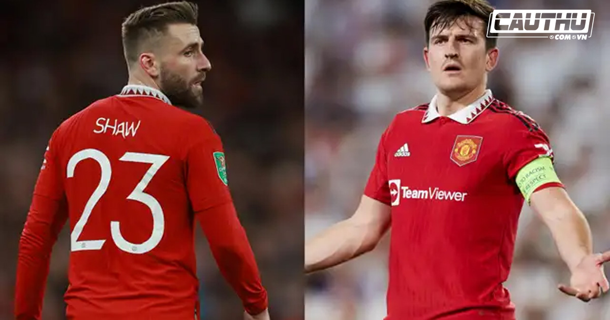 Bóng đá Anh - Luke Shaw là giọt nước tràn ly với tương lai của Maguire tại MU