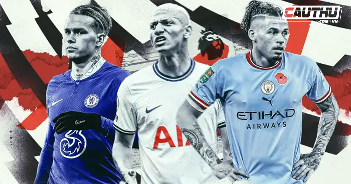 Bóng đá Anh - Top 5 bản hợp đồng thất vọng nhất Premier League 2022/23