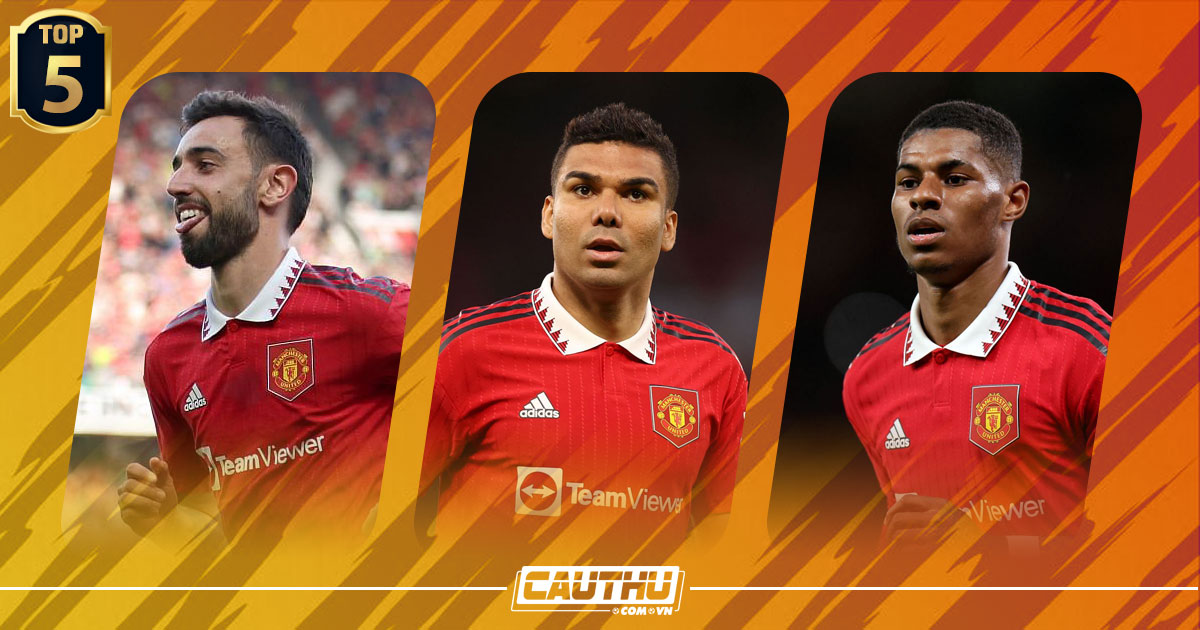 Bóng đá Anh - Top 5 cầu thủ xuất sắc nhất MU mùa 2022/23