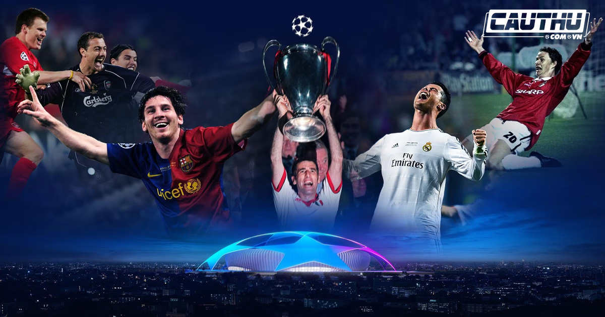 Bóng đá Châu Âu - Top 5 trận chung kết Champions League kịch tính nhất lịch sử