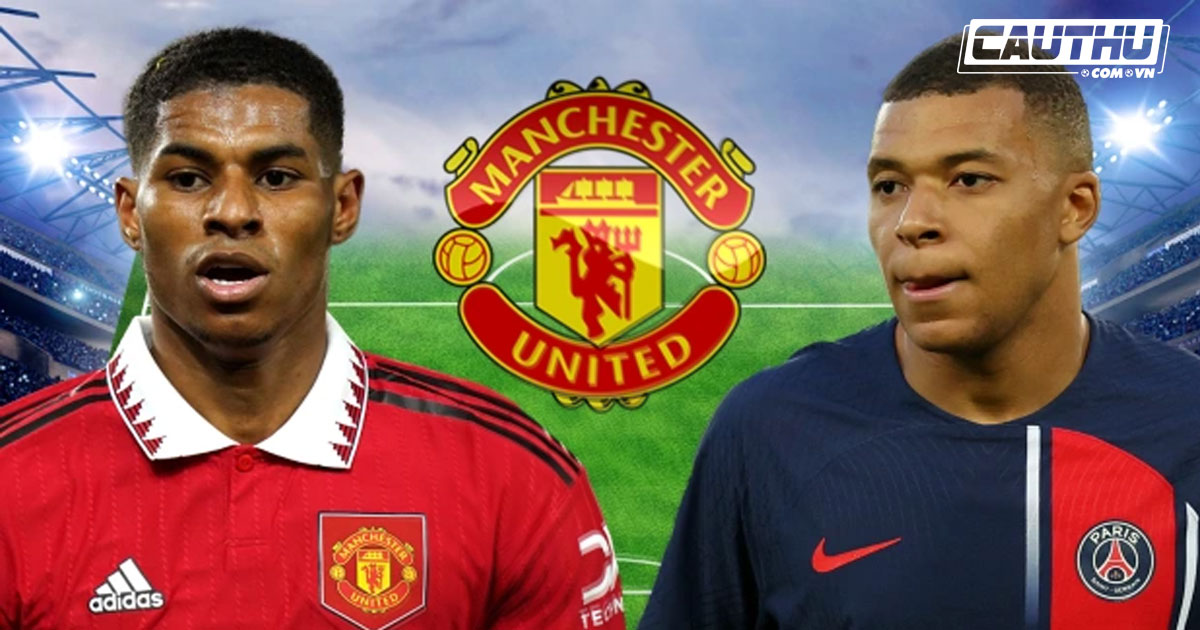 Bóng đá Anh - 3 cách xếp đội hình của MU với sự góp mặt của Mbappe