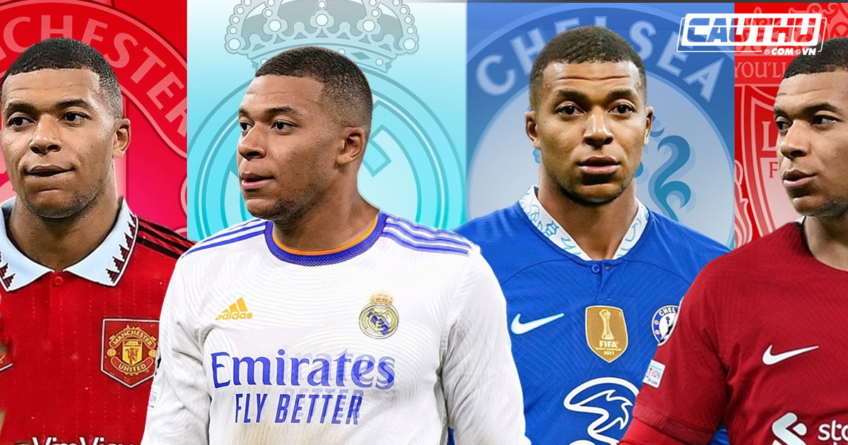 Giải khác - 5 điểm đến khả dĩ cho Kylian Mbappe ở thời điểm hiện tại