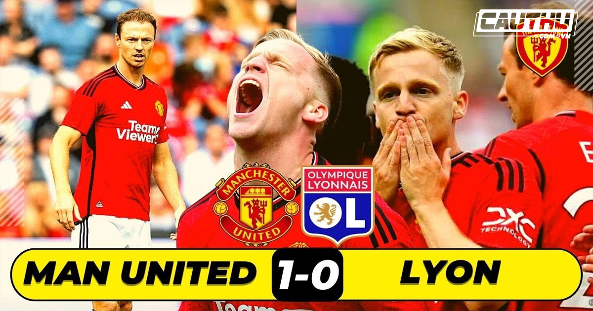 Bóng đá Anh - Thấy gì sau chiến thắng 1-0 của MU trước Lyon?