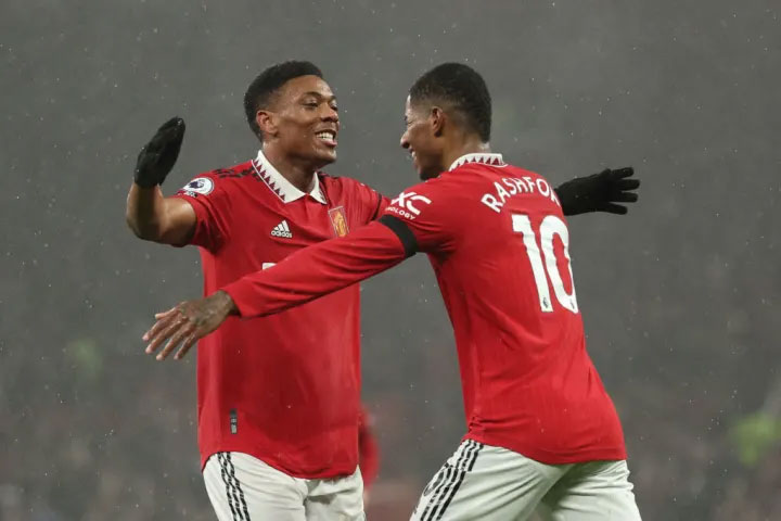 Bóng đá Anh - Hojlund đá thế nào so với Rashford và Martial? (Hình 2).