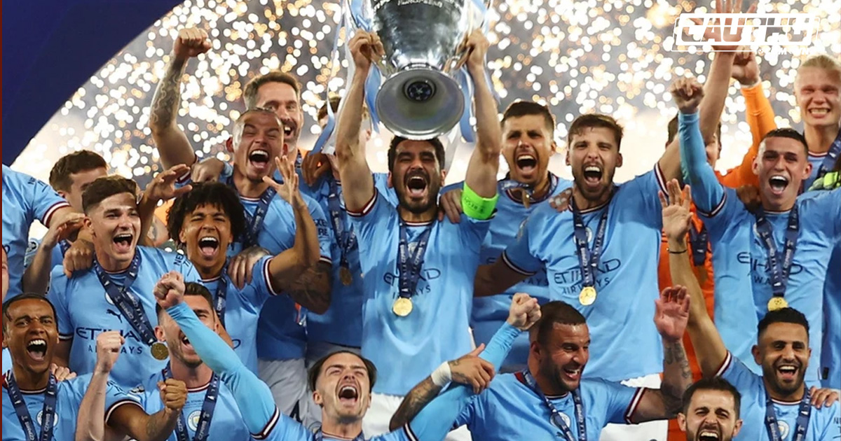 Bóng đá Châu Âu - Tỷ lệ cược vô địch Champions League: Man City số 1, MU thứ 7