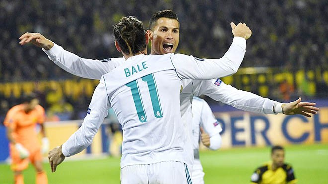 Thể thao - Dortmund 1-3 Real: Ronaldo ghi cú đúp nhưng Bale là người 'sáng' nhất