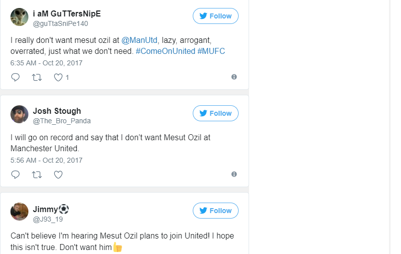 Bóng đá Quốc tế - Fan chỉ ra một loạt lý do để phản đối Man Utd ký HĐ với Ozil (Hình 2).