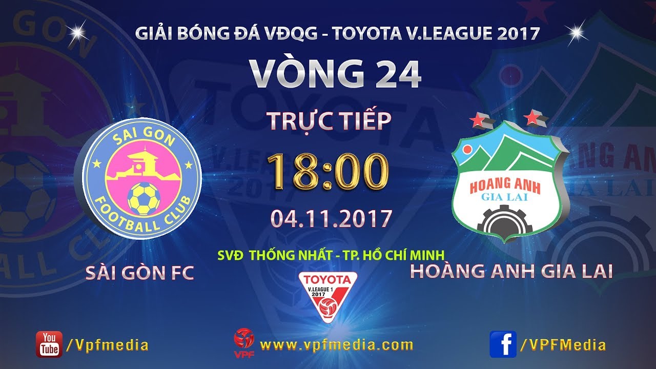 Bóng đá Việt Nam - Trực tiếp Sài Gòn - HAGL (18h - 4/11): Ghi điểm chờ lên tuyển