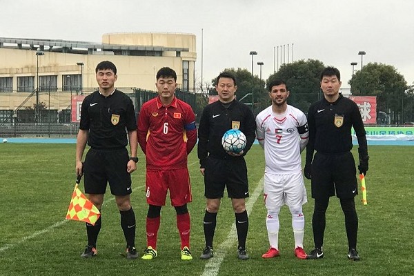 Bóng đá Việt Nam - Đức Chinh ghi bàn, U23 Việt Nam hòa U23 Palestine