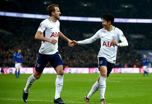 Bóng đá Quốc tế - Lập cú đúp, Harry Kane vĩ đại nhất Tottenham ở tuổi 24