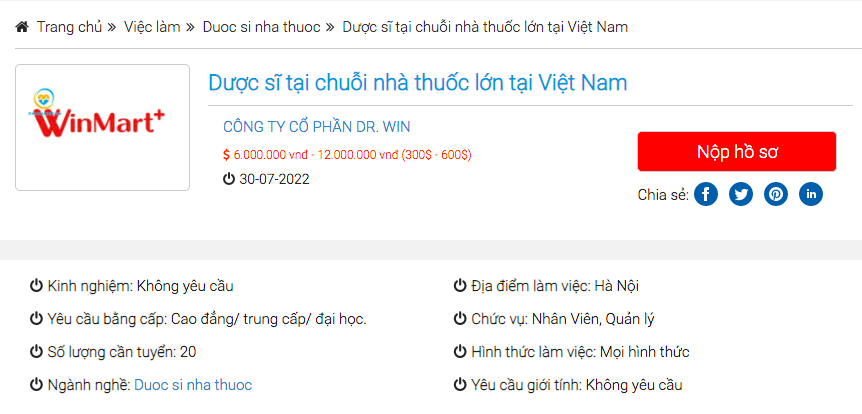 Hồ sơ doanh nghiệp - Masan mở công ty bán thuốc có vốn điều lệ hơn 28 tỷ đồng