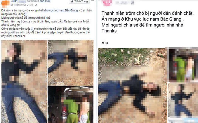 Pháp luật - Điều tra kẻ tung tin đồn nam thanh niên trộm chó bị đánh tử vong