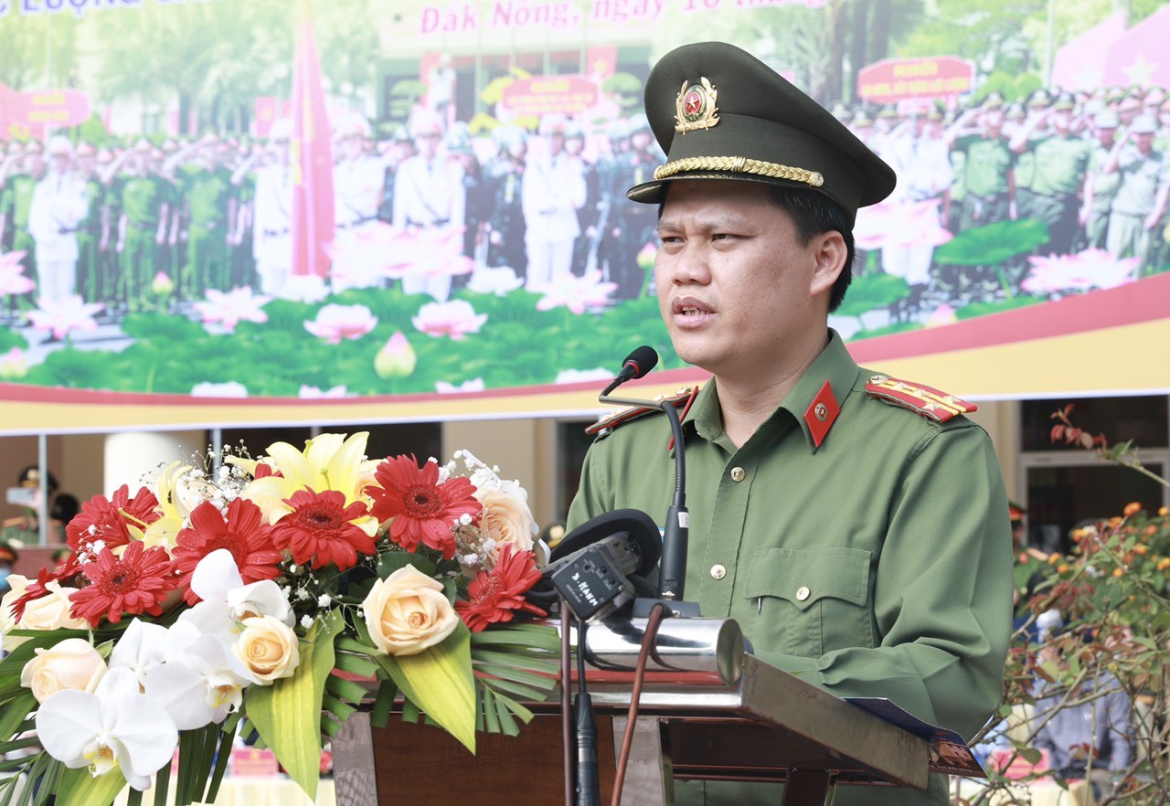 An ninh - Hình sự - Đắk Nông: Ra quân trấn áp tội phạm, đảm bảo an ninh trật tự Tết Nhâm Dần 2022 (Hình 3).