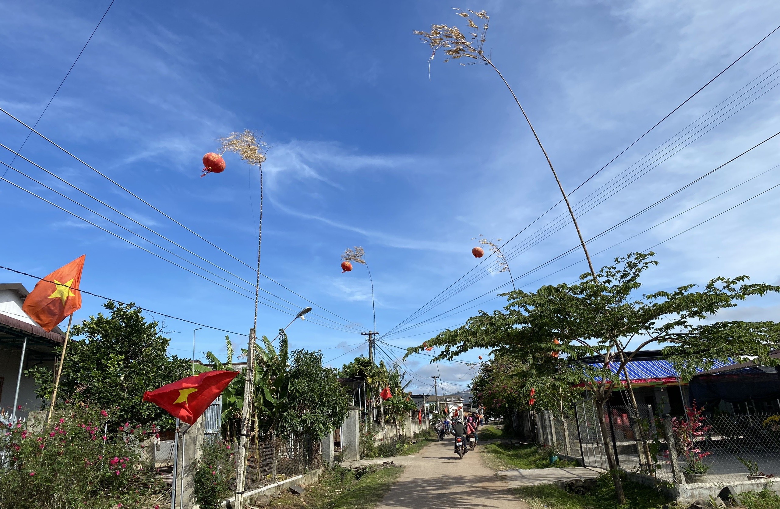 Văn hoá - Rộn ràng không khí dựng cây nêu đón Tết trên quê hương mới (Hình 5).