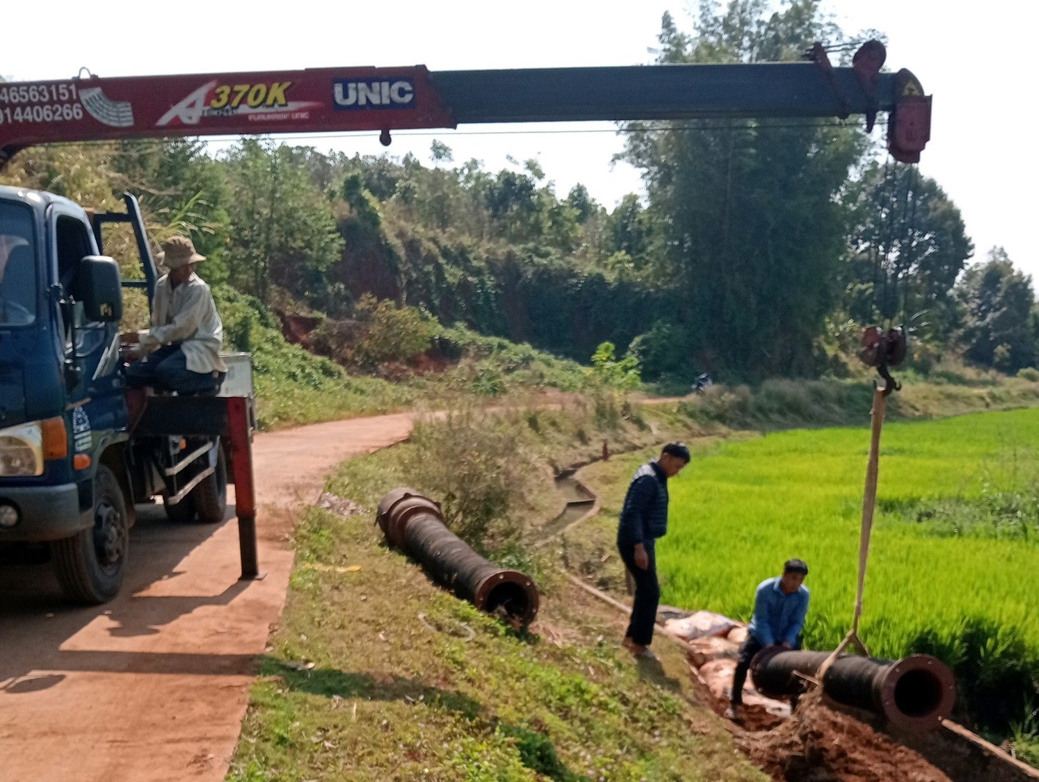 Dân sinh - Đắk Lắk: Khắc phục xong tuyến kênh thủy lợi bị sạt lở  (Hình 2).