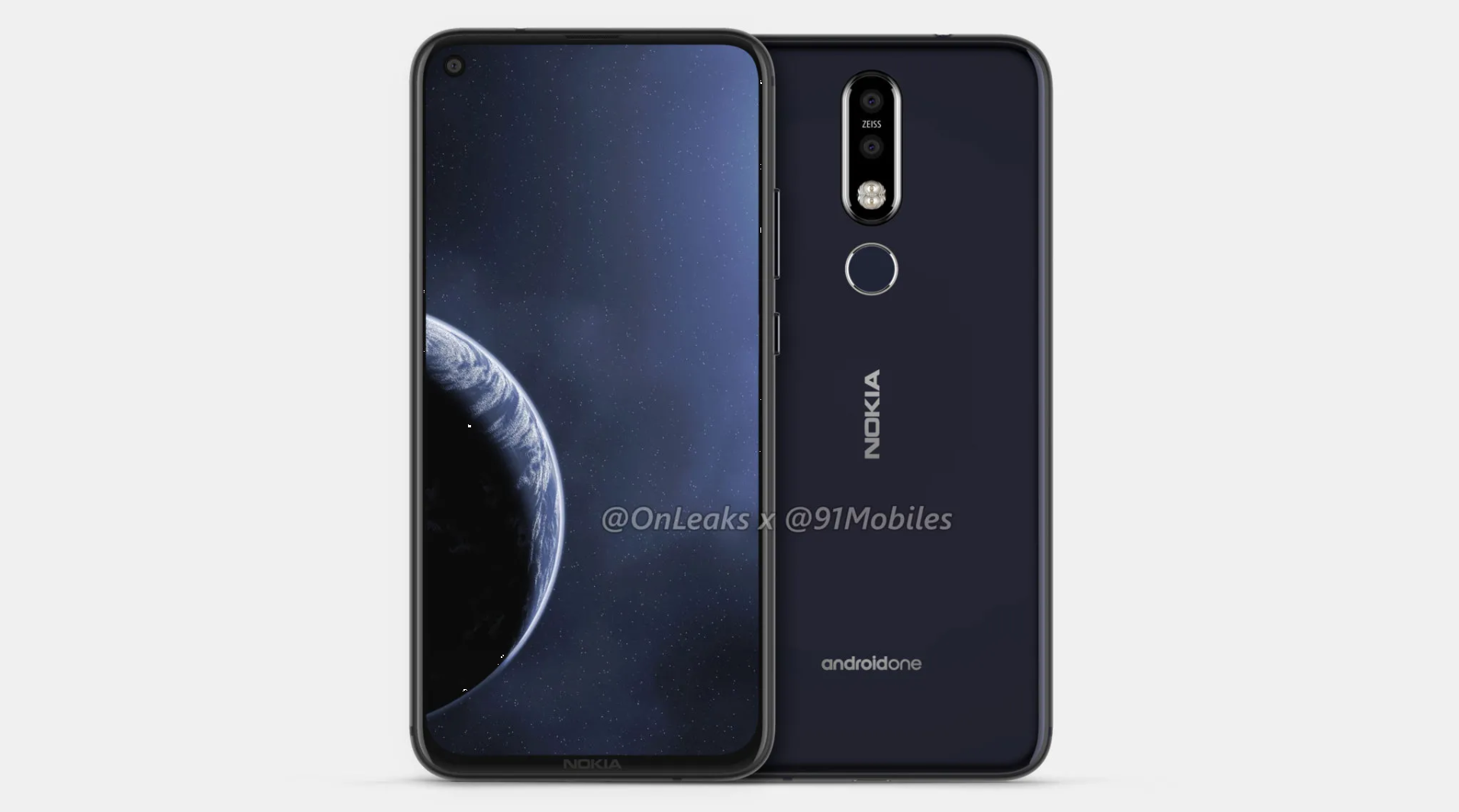 Sản phẩm - Lộ diện hình ảnh Nokia 8.1 Plus với màn hình 'khuyên tai'