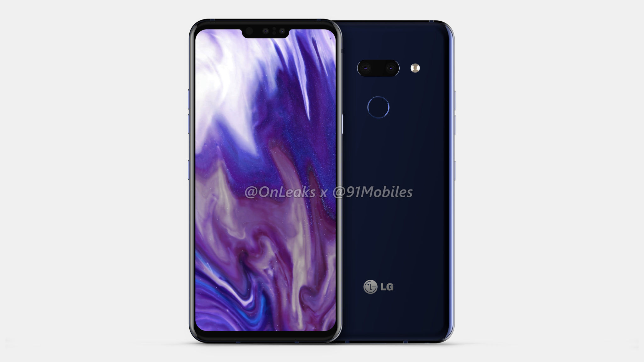 Sản phẩm - Xuất hiện hình ảnh LG G8 ThinQ với công nghệ màn hình mới