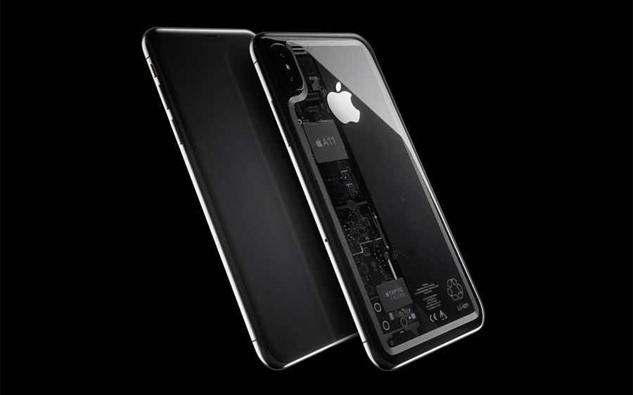 Sản phẩm - Sững sờ trước concept iPhone 8 với vỏ trong suốt độc đáo