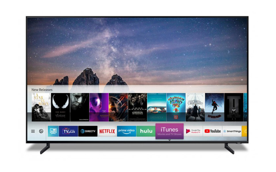 Cuộc sống số - Smart TV của Samsung sẽ được cập nhật thêm ứng dụng iTunes