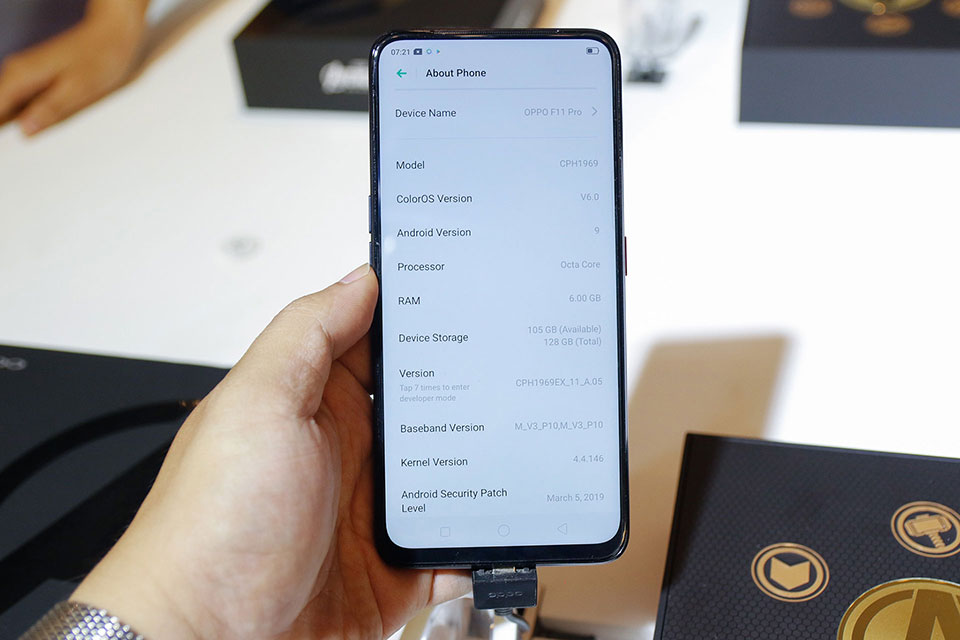 Sản phẩm - Cùng chiêm ngưỡng Oppo F11 Pro phiên bản giới hạn Marvel's Avengers (Hình 10).