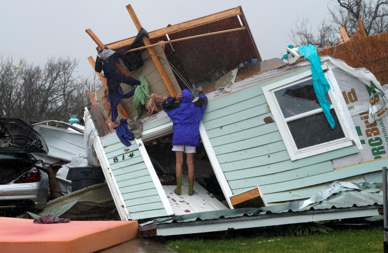 Tiêu điểm - Hình ảnh siêu bão Harvey càn quét Mỹ và cơn ác mộng ở Houston (Hình 17).