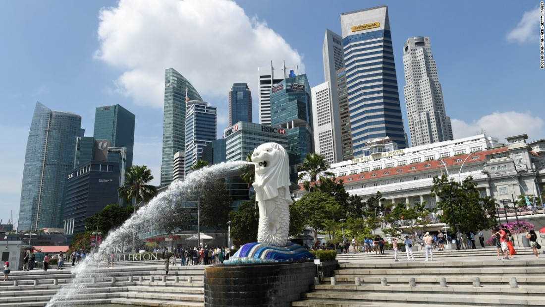 Tiêu điểm - Đứng giữa 'đại bàng' và 'rồng', tương lai khó chọn của 'sư tử' Singapore