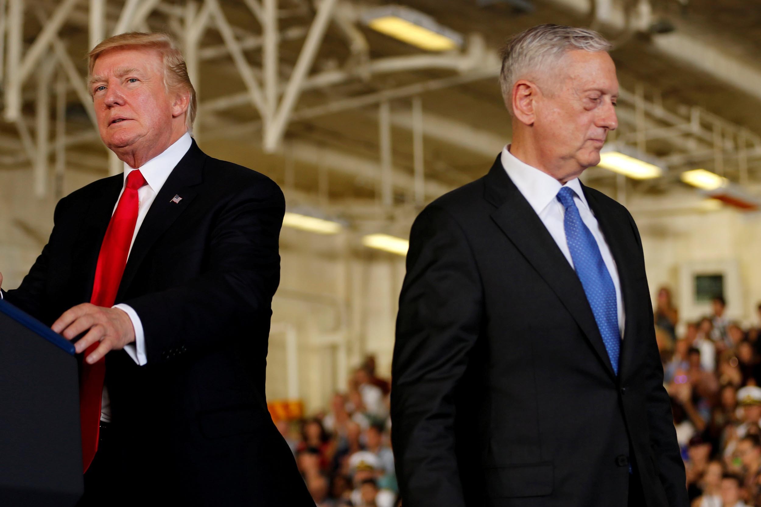 Tiêu điểm - Tổng thống Trump bất ngờ 'bóng gió' về việc Bộ trưởng  Quốc phòng James Mattis sắp từ chức