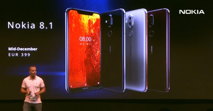 Sản phẩm - Nokia 8.1 trình làng, tích hợp nhiều công nghệ mới, giá 10,5 triệu đồng