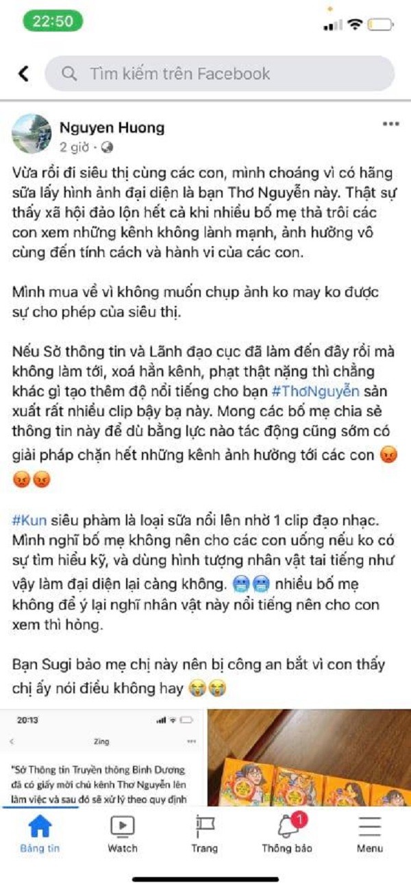 Tiêu dùng & Dư luận - Sữa Kun - Thương hiệu bị 'tai bay vạ gió' vì Thơ Nguyễn là của ai? (Hình 3).