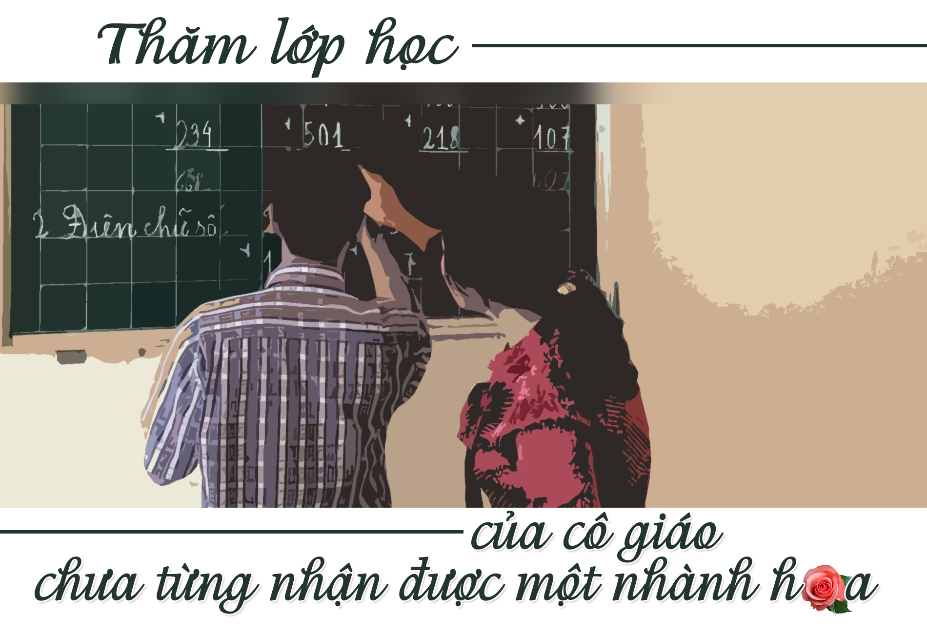 Giáo dục - 16 năm dạy học ở Hà Nội, cô giáo chưa từng nhận 1 nhành hoa ngày 20/11