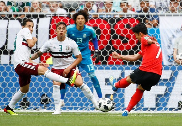 World Cup 2018: Son Heung Min ghi bàn, Hàn Quốc vẫn thua trước Mexico