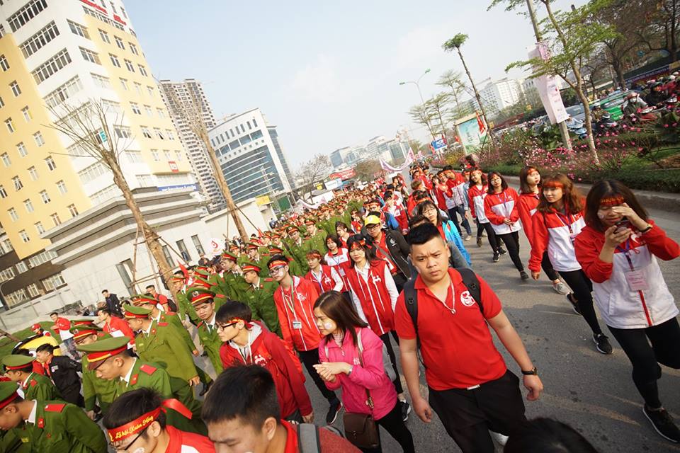 Gần 3.000 đơn vị máu được hiến tặng trong ngày đầu Lễ hội Xuân hồng 2018