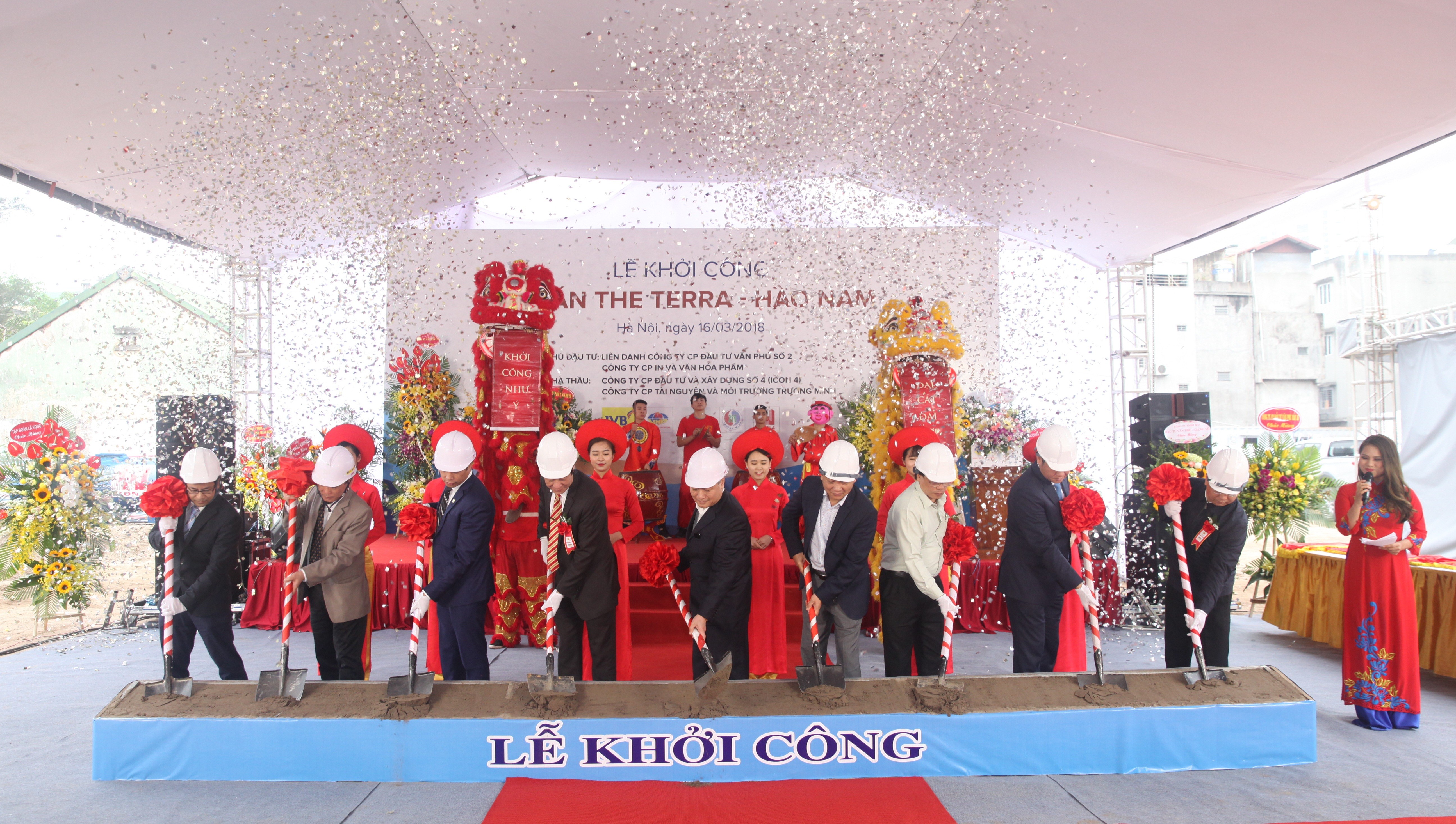 Chính thức khởi công dự án The Terra – Hào Nam