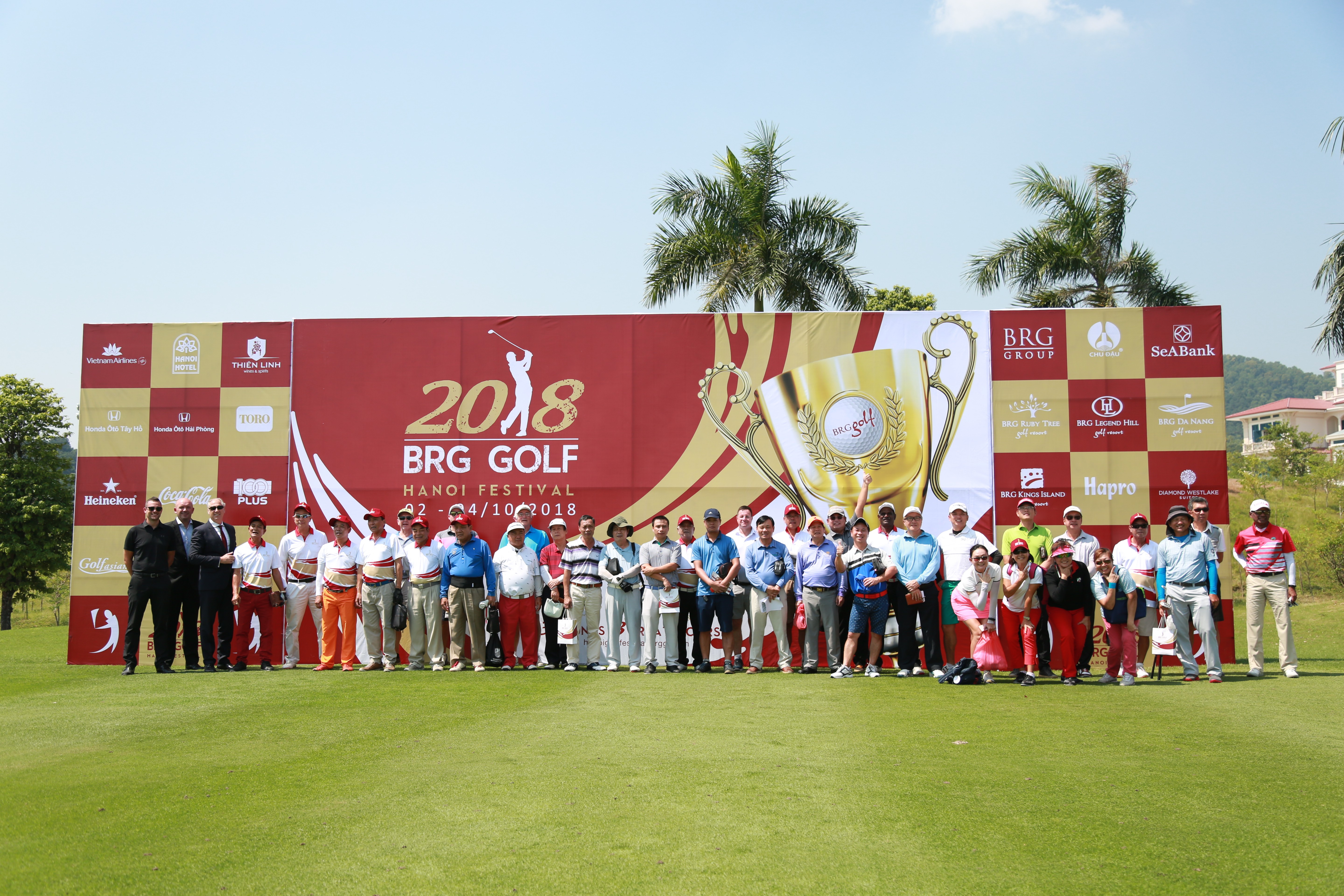 Truyền thông - Khai mạc BRG Golf Hanoi Festival 2018: Thúc đẩy du lịch gôn Việt Nam