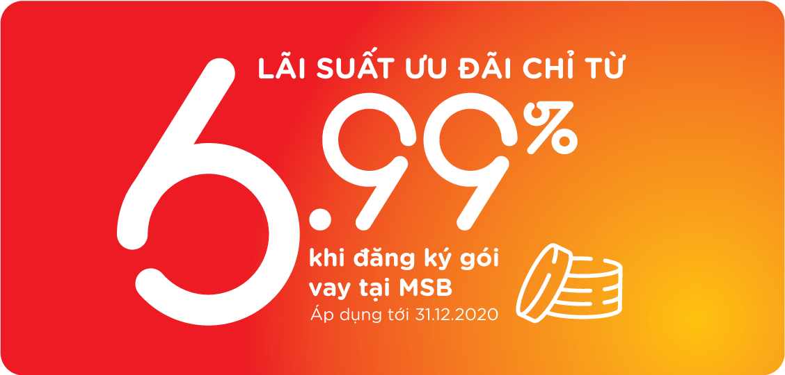 Tài chính - Ngân hàng - MSB công bố gói tín dụng 7000 tỷ, lãi suất từ 6.99% cho khách hang bị ảnh hưởng bởi Covid 19