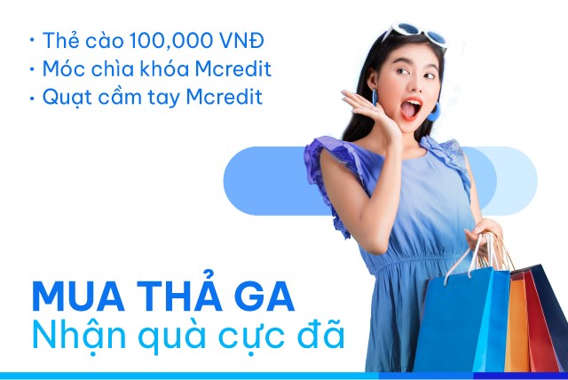 Tiêu dùng & Dư luận - Tặng 1700 phần quà cho khách hàng mua trả góp Mcredit tại hệ thống siêu thị điện máy Chợ Lớn