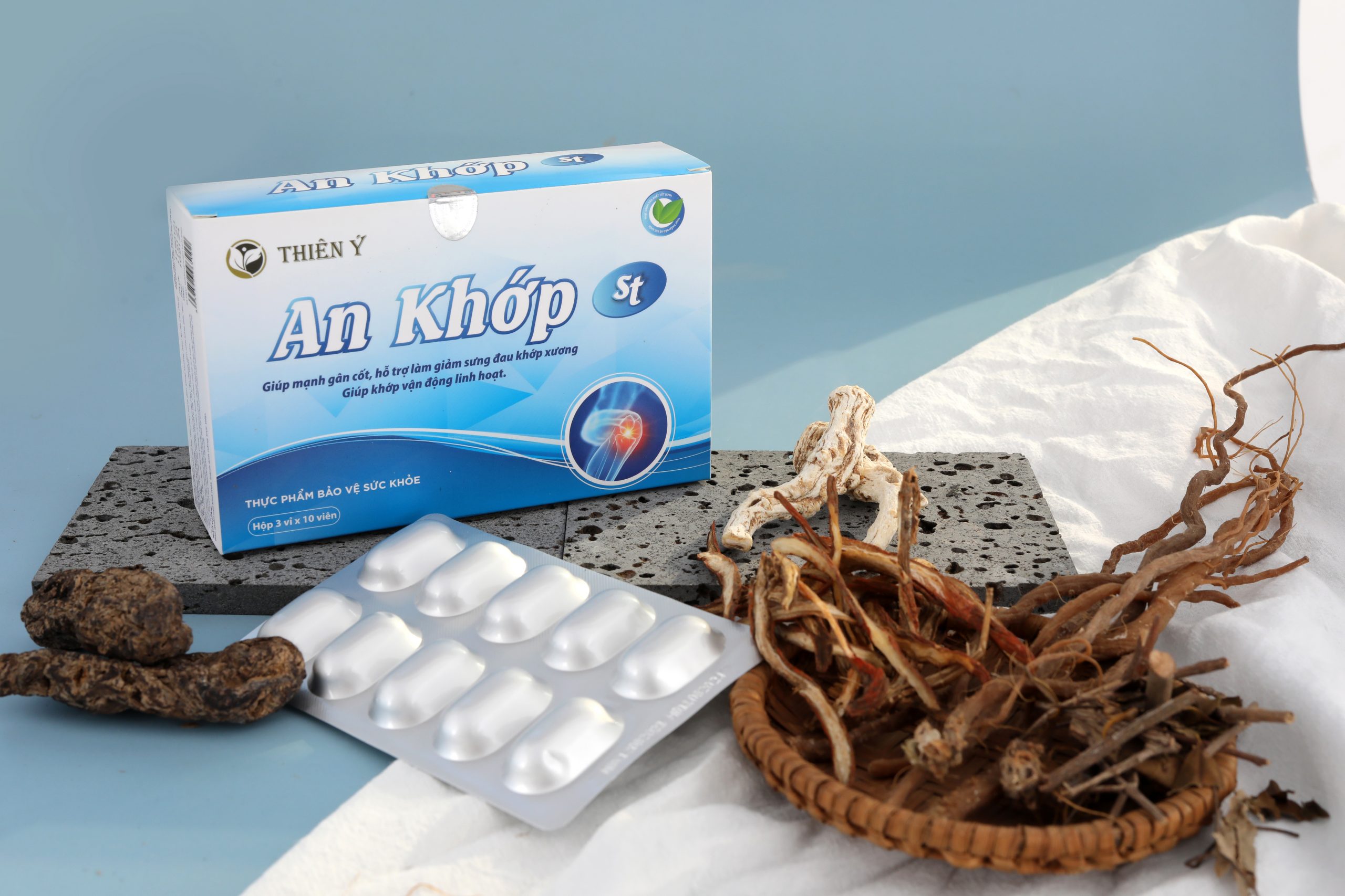 Sức khỏe - An khớp ST sản phẩm giảm sưng đau xương khớp từ Thiên Ý Pharma 