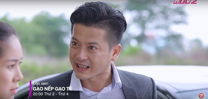 TV Show - Gạo nếp gạo tẻ tập 36: Công xô ngã Hương để đi cùng nhân tình (Hình 6).