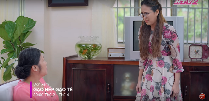 TV Show - Gạo nếp gạo tẻ tập 40: Hân mách lẻo với mẹ chuyện Công có bồ nhí (Hình 4).