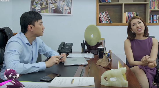 TV Show - Gạo nếp gạo tẻ tập 74: Ly dị Kiệt chưa xong, Hân đã nằng nặc đòi lấy Hùng (Hình 3).