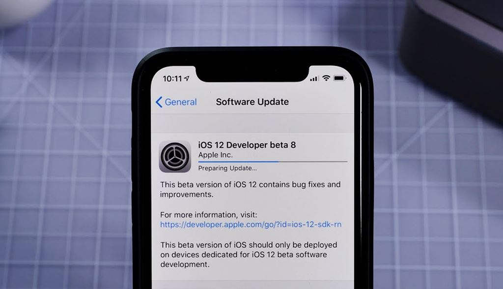 Thủ thuật - Tiện ích - Lỗi hiệu năng có được khắc phục trên iOS 12 Developer beta 8? (Hình 2).