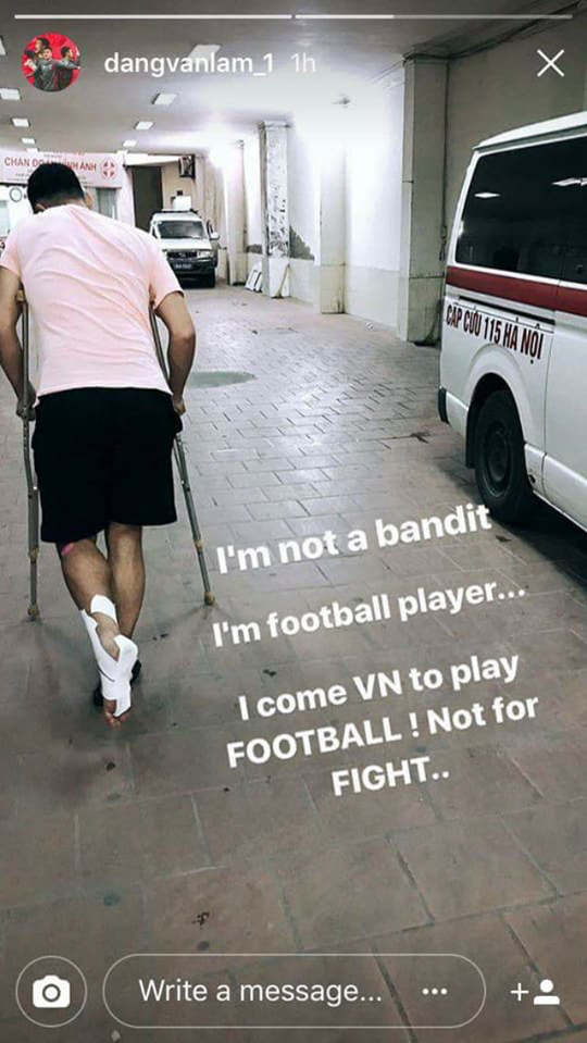 Thể thao - Vụ Sỹ Mạnh đ&aacute;nh Văn L&acirc;m: Hải Ph&ograve;ng xử l&yacute; xong sẽ đến VFF