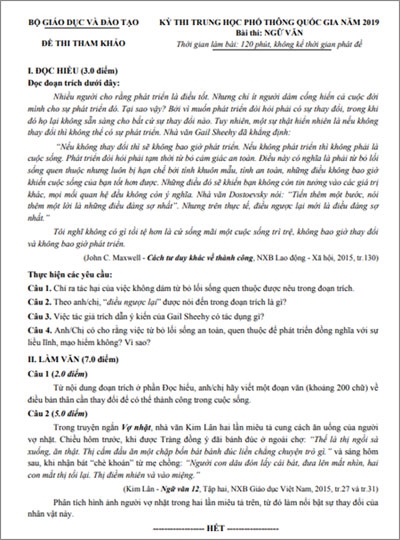 Giáo dục - Đừng bỏ lỡ phần kiến thức giành điểm cao môn Ngữ văn kỳ thi THPT Quốc gia 2019! (Hình 2).