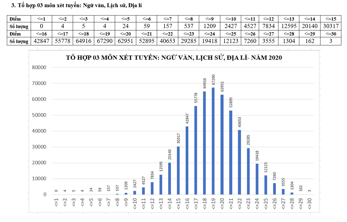 Giáo dục - Điểm thi tốt nghiệp THPT: Ngữ văn có 2 điểm 10, tiếng Anh có 63,13% dưới trung bình (Hình 12).