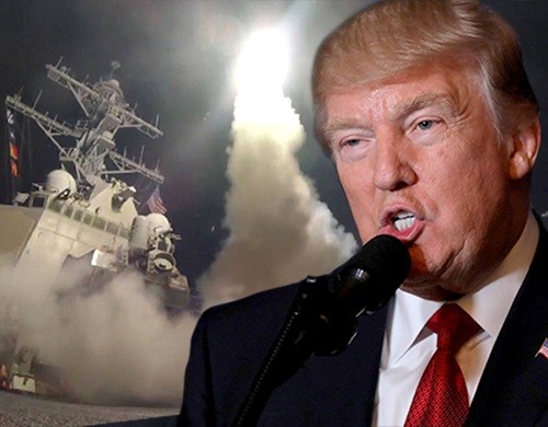 Tổng thống Mỹ Donald Trump chính thức hạ lệnh tấn công Syria