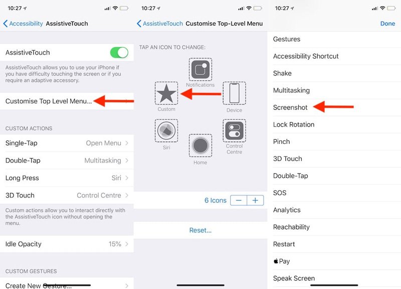 Thủ thuật - Tiện ích - Cách chụp ảnh màn hình trên iPhone Xs, Xs Max (Hình 3).