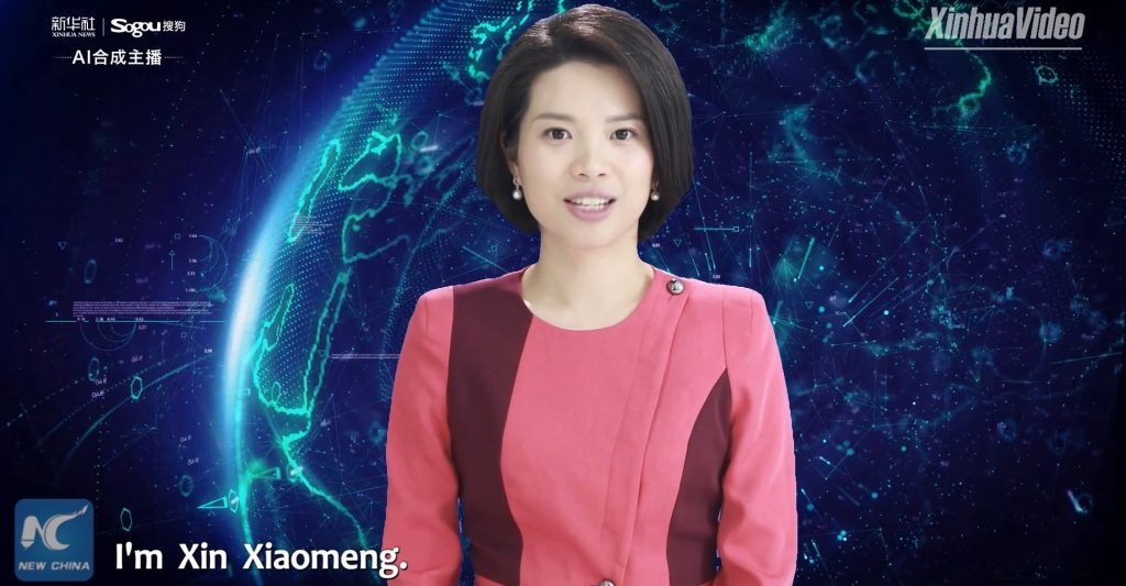 Sản phẩm - Hình ảnh chân thực của nữ MC nhân tạo đầu tiên trên thế giới